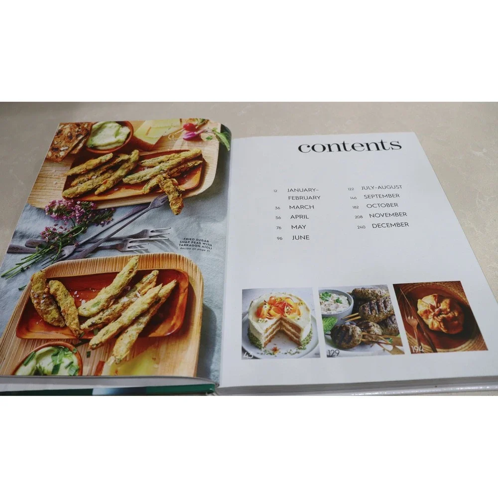 Better Homes and Gardens Annual Recipes 2022 Hardcover Cookbook 200+ Recipes